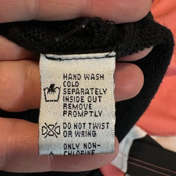 Vintage Christmas Sweater 3D Size Large Stockings Bows Grandma Ugly Beaded - Picture 7 of 10